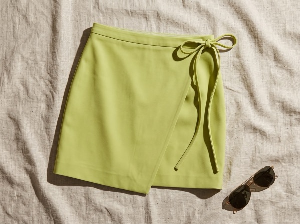 Elio Wrap Mini Skirt