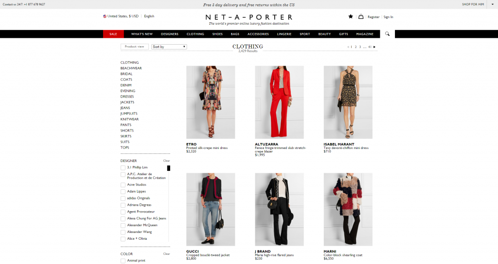 Net a Porter Outfit View