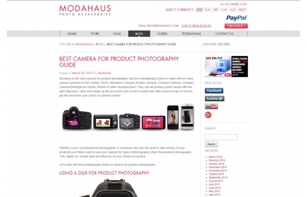 29 Must-Read eCommerce Photography Guides