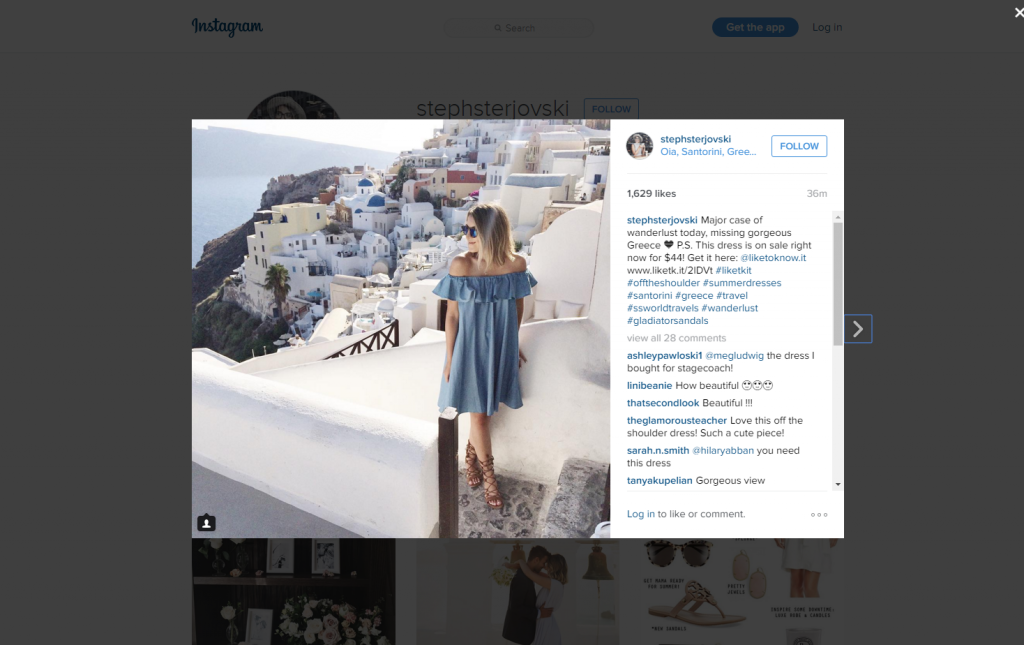 Marketing Strategies for eCommerce Websites - Stephanie Sterjovski Instagram