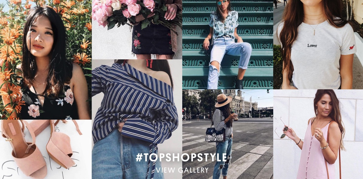 10. topshop - content appeal to target audience - photography tips for ecommerce branding