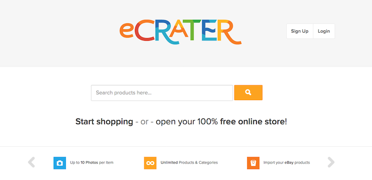 places to sell online eCRATER