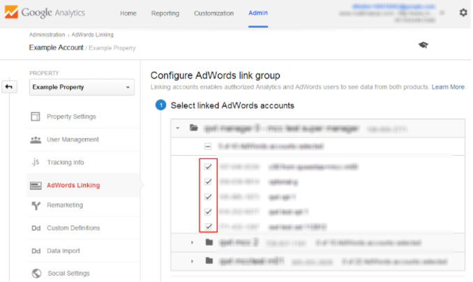 How to link Google Analytics & Google Adwords 2