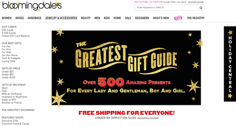 10 Effective eCommerce Holiday Page Designs - Pixc