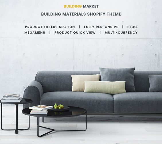 Building Materials Responsive Shopify eCommerce Theme