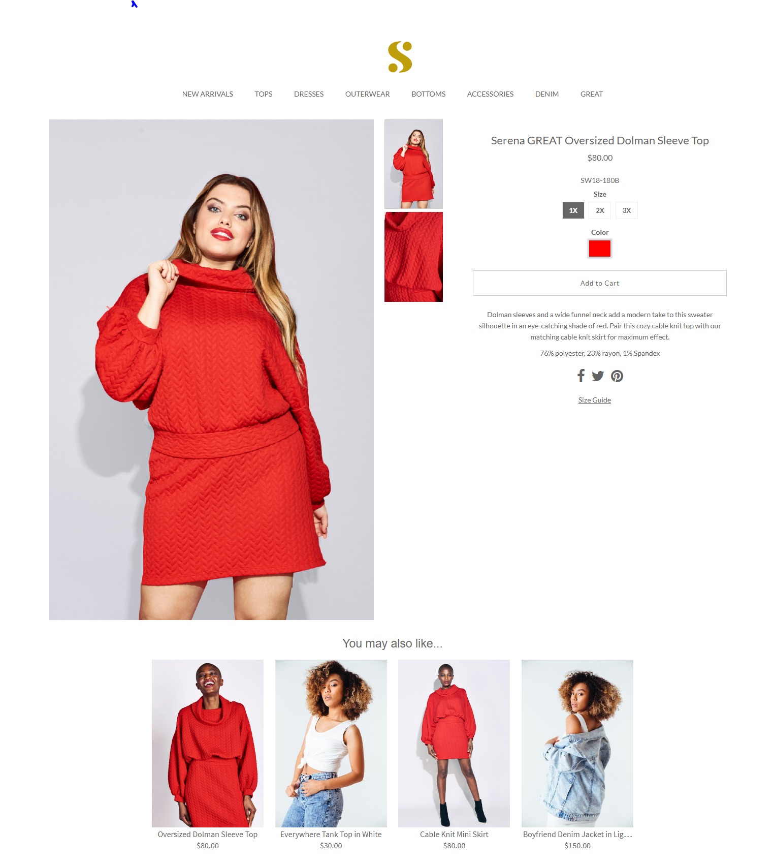 product-page-design-serena-williams-product-page