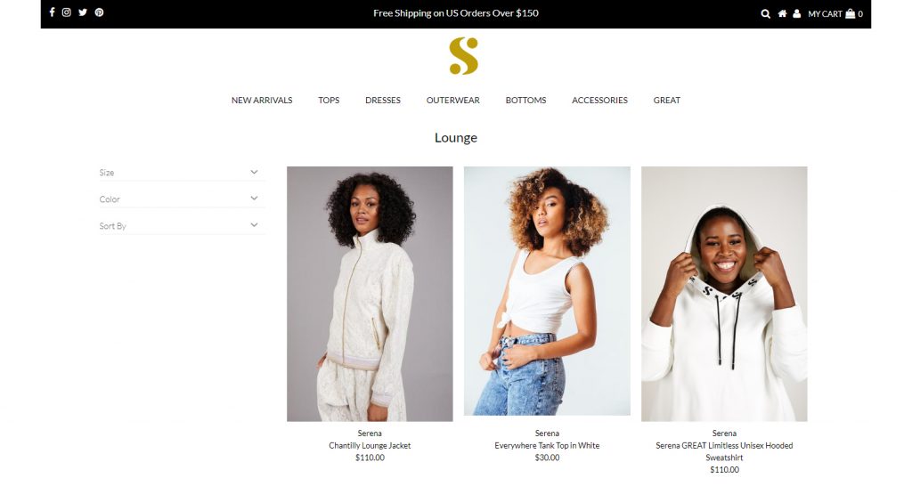 Product Page Design Teardown: SerenaWilliams.com Just Misses the Mark