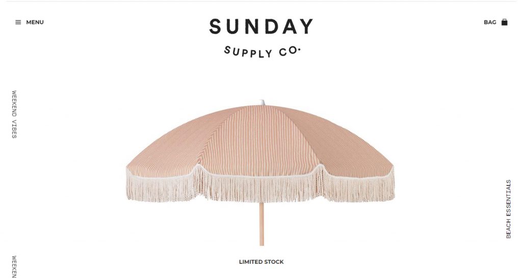 Product Page Design Teardown – Sunday Supply Co