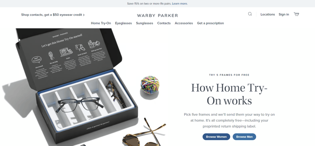 value-added-services-examples-warby-parker